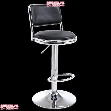 吧台椅 吧檯椅美容圓凳實驗凳美發大工凳靠背椅子高腳凳旋轉升降椅 xrk