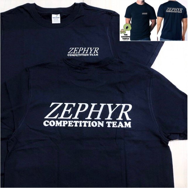 VINTAGE Jeff Ho Zephyr ゼファー 当時物 ビンテージT - Tシャツ 