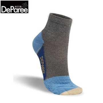 【蒂巴蕾】石墨烯氧化鋅抑菌消臭襪-足弓支撐能 太空梭M-中灰色