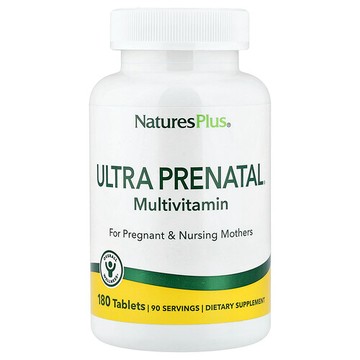 NaturesPlus, 超級產前多維生素，180 片