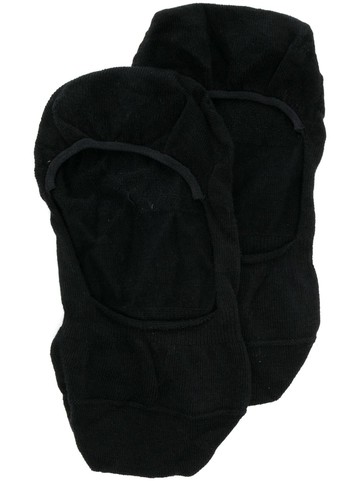 Falke - Step fine-knit socks - men - Cotton/Polyamide/Elastane - 47-48 - Black