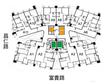 卓悅聯盟亞昕森中央高樓豪景兩房車｜新北市新莊區富貴路