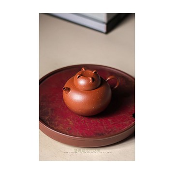 啟系列 環啟 未來感茶具宜興紫砂壺純手工名家大師茶器150cc