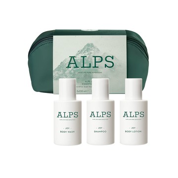 ALPS 愉悅洗沐保養旅行組(沐浴露+身體乳+洗髮精各100
