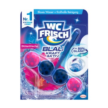 (預購) WC Frisch 德國馬桶芳香球 馬桶清潔球-清新花香 50g (WC121)