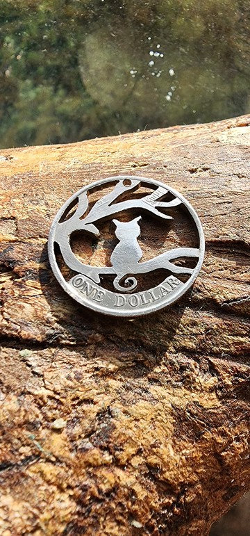 貓主子coin art(頸鏈/匙扣)