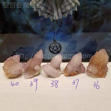 【土桑展精選寶物】仙人掌水晶191204~36-40號(Cactus Quartz) ~南非