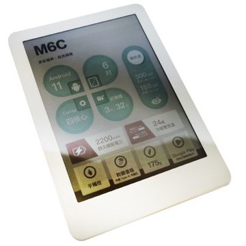 【Ezstick】MEEBOOK M6C 6吋 電子閱讀器 適用 靜電式 類紙膜 (霧面)