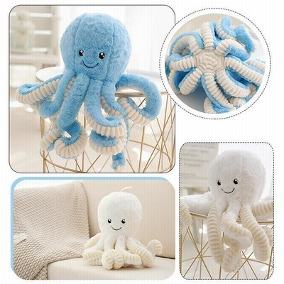 しろたん海の生き物シリーズぬいぐるみBIG タコ・イカ イカぬいぐるみ