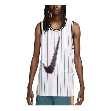 Nike Dri-Fit DNA Basketball Jersey 'White Black'
