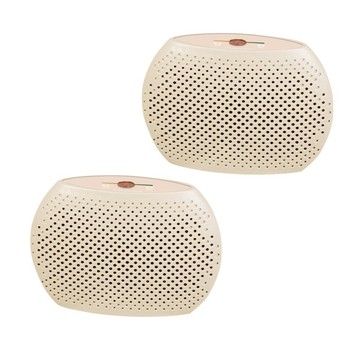 3色可選 無線循環除濕盒 迷你除濕機 除濕器 ED02 兩入組 杏色