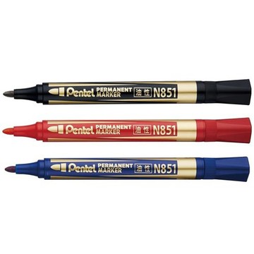【史代新文具】飛龍牌Pentel N851 圓頭 油性筆
