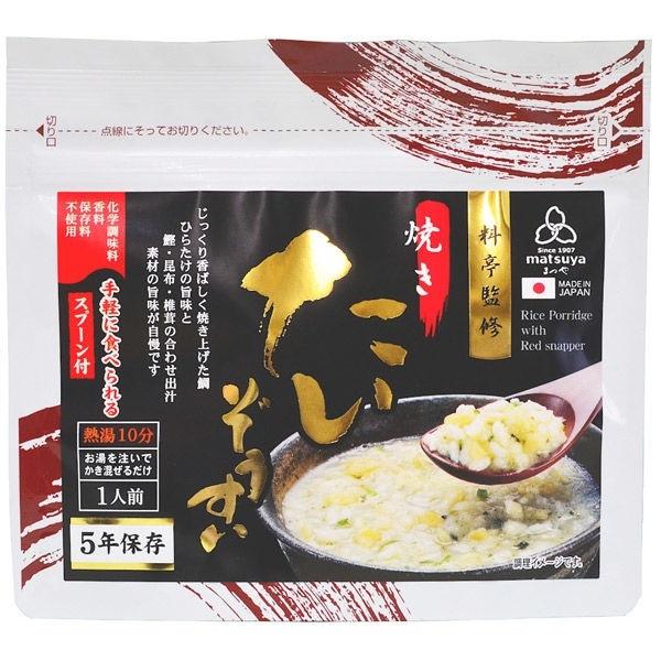 料亭監修 たいぞうすい 32g 鯛 雑炊 長期保存 レトルト 保存食品 スプーン付き