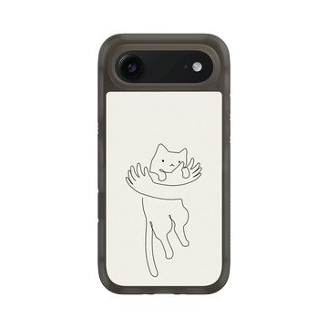 iPhone Air AirX 本質黑 - ilovedoodle (Lim Heng Swee) - Hug One Line - 愛與擁抱