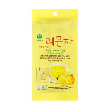 濟州島 JejuNFarm 檸檬茶 隨手包 特產檸檬 酸甜口感  25g  15包  1袋