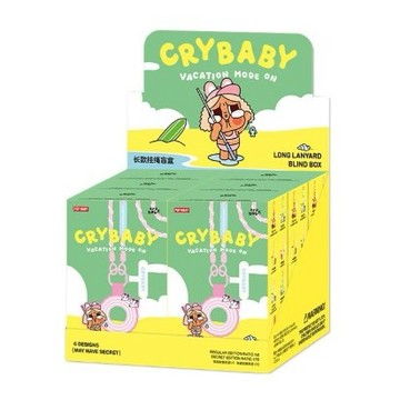 POP MART 泡泡瑪特 CRYBABY Vacation Mode 0n 泳圈 度假系列系列  泳圈手機長掛繩