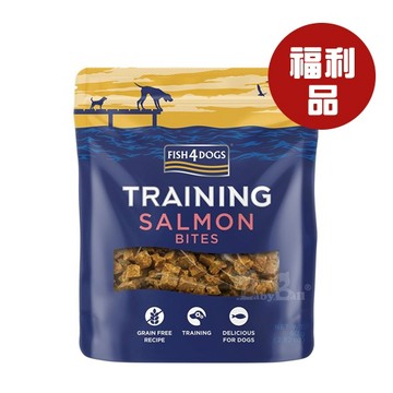【海洋之星FISH4DOGS】鮭魚脆丁 訓練零嘴 80g (成犬適用)【福利品】