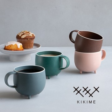 【日本 KIKIME】marumi 美濃燒斑石釉球型馬克杯｜生活儀式感 ｜生日禮物、日本職人手作馬克杯、母親節送禮推薦、美濃燒馬克杯、咖啡杯、濃湯杯