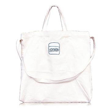 【LA MER海洋拉娜】LAMER 刺繡帆布包 (正統公司貨)