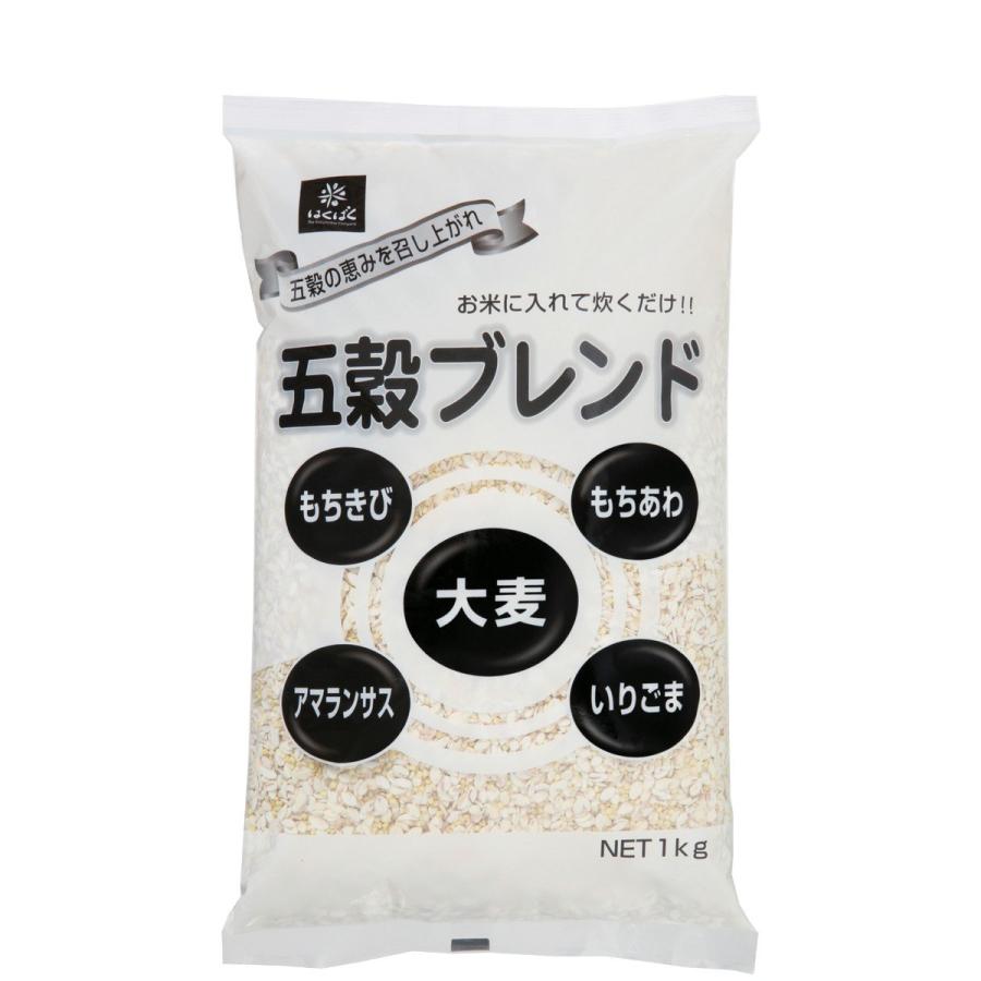 はくばく 五穀ブレンド 1kg