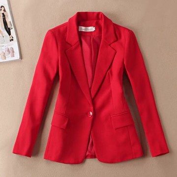 2024秋冬新款時尚氣質修身小西裝外套女裝休閑短款小個子西服上衣