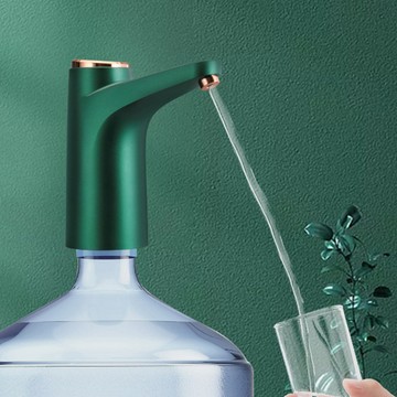 洛陽牡丹 桶裝水抽水器 電動家用飲水機辦公室純淨水自動出水器壓水器