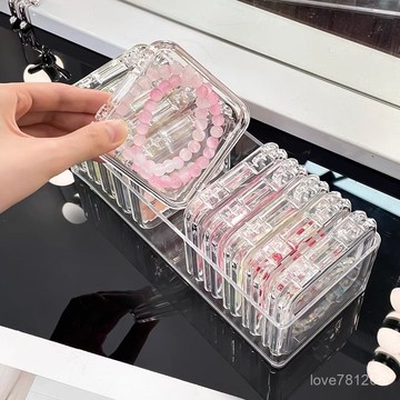 【台灣出貨】🔥手鐲收納盒 飾品收納盒 耳環收納盒 防氧化 首飾盒子 飾品盒 首飾盒 收納盒 飾品收納 首飾收納盒 盒子