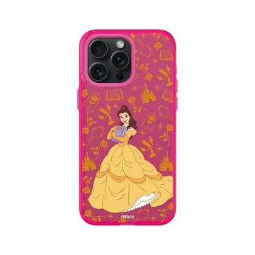 iPhone 15 Pro Max Clear 粉漾桃 - 迪士尼-公主系列 Disney Princess - 迪士尼公主 - 貝兒
