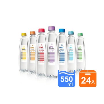 UNIwater純水550ml x24入（顏色隨機出貨）