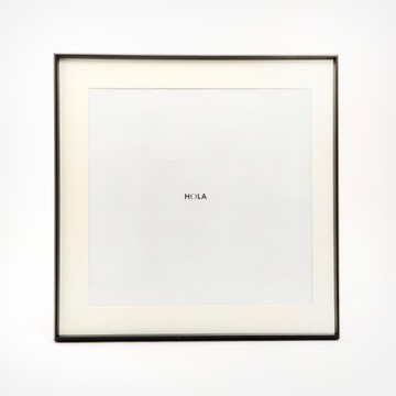 克萊歐簡約鋁製畫框50x50cm 黑