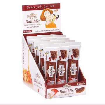 Balparmak 蜂蜜榛果可可抹醬(無加糖)40gx12條 原盒販售