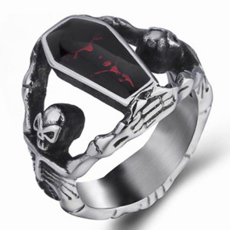 激安の バンパイアステンレスリング Str006 サイズ 21号 27号 棺桶 ヒツギ 十字架 クロス 棺 おもしろ 指輪 サージカルステンレス316l メンズ 21春夏 Www Iacymperu Org