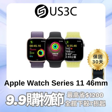 Apple Watch Series 11 46mm 智慧手錶 心電圖app 血氧跌倒偵測 健康監測 福利品 二手手錶