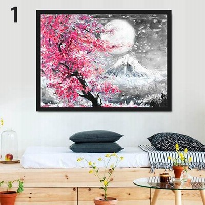 単品 33×43cm アートパネル 枠付きフレーム絵画 カラフル