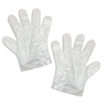 一次性手套 防疫手套一次性美容手套清潔手套 拋棄式透明塑膠手套 手扒雞手套 客製化禮品專家4867