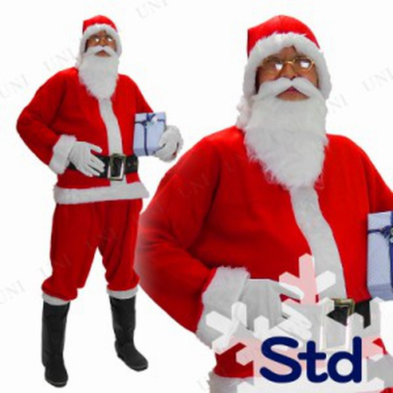 サンタ コスプレ プロモーショナルサンタスーツ Std コスプレ 衣装 服 メンズ サンタ クリスマス コスチューム 大人用 男性用 仮装 サン 通販 Lineポイント最大1 0 Get Lineショッピング