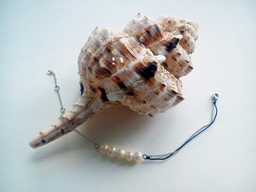 Sea Breeze系列自家設計淡水珍珠手鏈