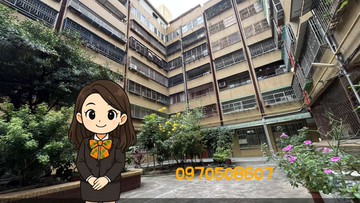 中醫一中商圈中庭一樓大4房				｜台中市北區育強街