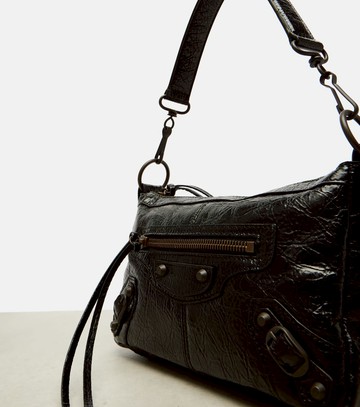 Balenciaga Le City Moto Mini leather shoulder bag