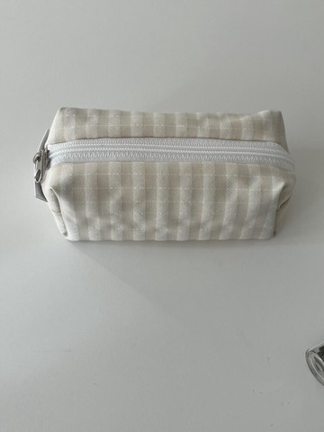 Check Fruit Pouch [Ivory]