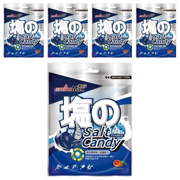 aminoMax 邁克仕 Salt Candy 海鹽軟糖 5包  37.5g  1組