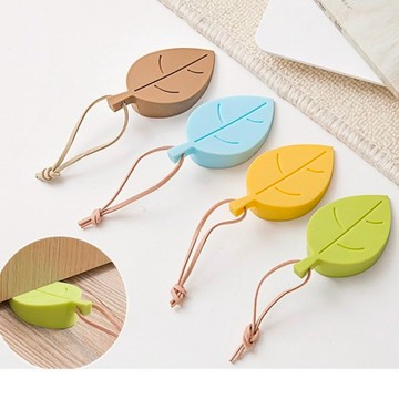 有間小店❤️門檔 門片檔 門擋 軟矽膠 北歐風 葉子門擋 防撞 門片防撞 樹葉門擋 門後防撞 矽膠門擋 防撞門擋