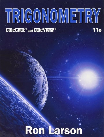 Trigonometry 11/e Ron Larson 2022 Cengage
