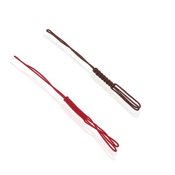 紫砂壺紅泥壺手拉壺專用紅線繃壺繩茶具系壺繩實用小壺繩手工制作