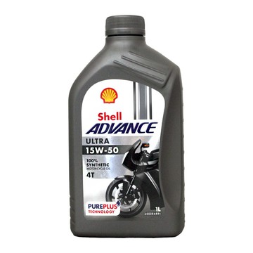 SHELL ADVANCE ULTRA 4T 15W50 全合成機油 機車用【樂天APP下單4%點數回饋】【299免運領券再享折扣】