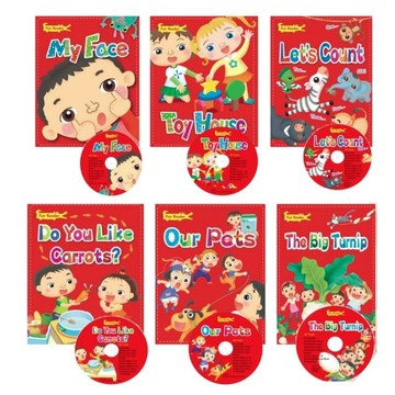 英語幼小銜接 Fun Reader跨學科主題繪本組(6書6CD+學習單1本)