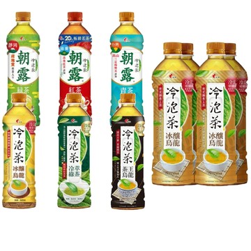 【蝦皮直營】光泉 冷泡茶系列 585MLx4入組 冰釀烏龍/冷翠綠茶/冰釀紅茶 茶 綠茶 烏龍茶 紅茶 無糖
