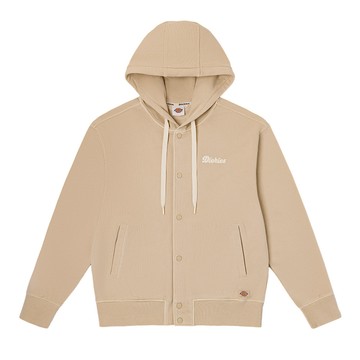 Dickies男款愛爾蘭白胸前簡約刺繡Logo設計休閒連帽外套|DK0A887XF95