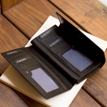 『新品上市』老爺有喜 魅力多功能真皮長夾(071947bk)