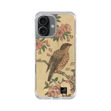 iPhone 17 ClearX (MagSafe 兼容) 晶透白 - Van Gogh Museum - 櫻花樹上的伯勞鳥